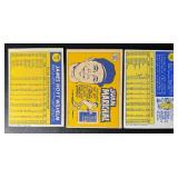 1970 Topps 3 Card Star Lot - Wilhelm, Marichal, Jenkins - Vintage Baseball
