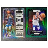 Anthony Edwards 2 Card Minnesota Timberwolves Basketball Lot