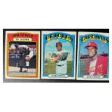 1972 Topps 2 Card HOF Lot - Seaver, Robinson, Gibson - Vintage Baseball