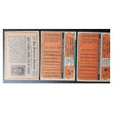 1972 Topps 2 Card HOF Lot - Seaver, Robinson, Gibson - Vintage Baseball