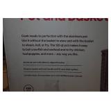 Outdoor Gourmet 120QT Aluminum Pot and Basket