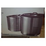 Outdoor Gourmet 120QT Aluminum Pot and Basket