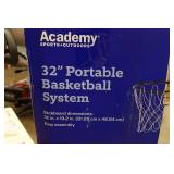 Academy Sports Outdoors 32" Portable Basketball System
