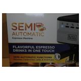 Black + Decker Semi Automatic Espresso Machine