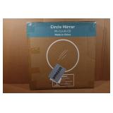 Gold Framed 24" Circle Wall Mirror