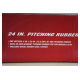 Rawlings 24" Pitching Rubber - Missing 2 Spikes