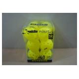 Franklin Outdoor Pickleballs - 12 Pack
