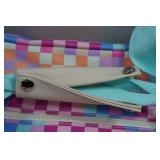 Jadelynn Brooke Checkered Duffle Bag