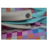 Jadelynn Brooke Checkered Duffle Bag