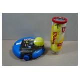 Wilson Tennis Balls and Trainer