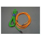 USB-C to USB-C and USB-C to Lightning Charge Cables