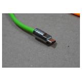 USB-C to USB-C and USB-C to Lightning Charge Cables