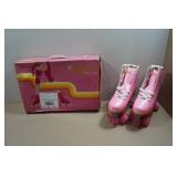 Revel Hot Pink Glitter Adjustable Quads - Women