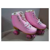 Revel Hot Pink Glitter Adjustable Quads - Women