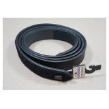 Boston Leather 1.5" Hook and Loop Tipped Belt - Size 62