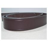 Boston Leather 1.5" Brown No Scratch Belt