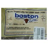 Boston Leather 1.5" Brown No Scratch Belt