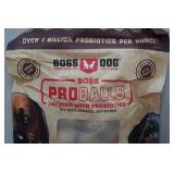 *2* Boss Dog Pro Balls Beef Meatballs Dog Treats