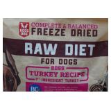 Boss Dog Raw Diet Freeze Dried Turkey Recipe Dog Treats