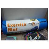 Assorted Fitness - Mat, Bands, Nerf Basketball Hoop