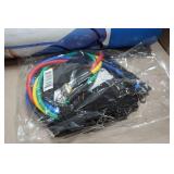 Assorted Fitness - Mat, Bands, Nerf Basketball Hoop