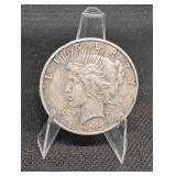 1923-D United States Peace Dollar - One Dollar Silver Coin