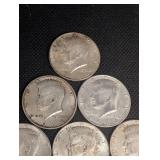 Kennedy Half Dollars 1964 (Lot of 10)