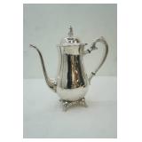 Vintage Oneida Silver-Plated Coffee Pot/Tea Pot 11" tall