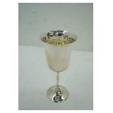 Vintage Silver-Plated Chalice or Goblet "Leonard" Company