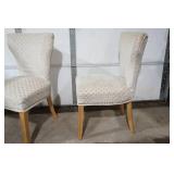 2 Aryhanna 19" high upholstered side chairs