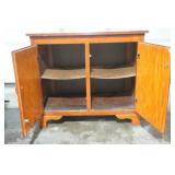 vintage dry bar cabinet