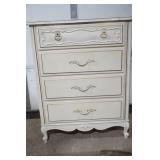 vintage French Provincial Style chest of drawers