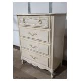 vintage French Provincial Style chest of drawers