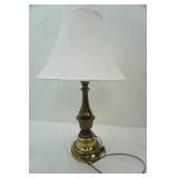 Vintage MCM Stiffel Style Brass Table Lamp. 29" tall