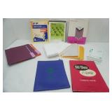 new/never used envelopes (variety) carbon paper, folders