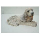 Puppy Garden Statue 13.5" long by 8" tall