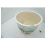 Vintage Ceramic Planter Featuring Southwestern Landscape