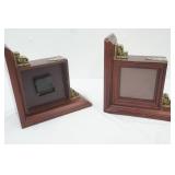 Clock Bookends