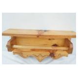 Wooden Towel Rack Shelf