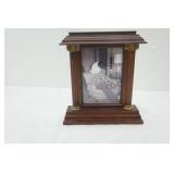 10.5" tall decorative wooden standing picture frame