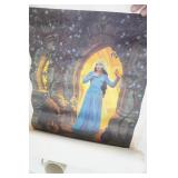 Vintage Collectibles and Prints, Wall Hang of Sacred Heart Deacon Stole (partial) from the Avignon Collection