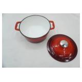 Enameled Cast-Iron Dutch Oven