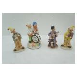 Vintage Albert Price Musical Clown Figurine and other ceramic clown figurines