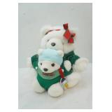 Marshall Fields Christmas Bear & Baby: 2002