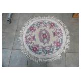 Round Woven Rug 30.5" diameter