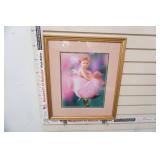 "Peach Rose" Framed Photo Print 17.5"x20.5"