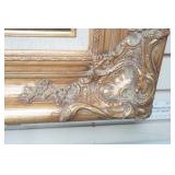 Landscape Oil Painting in Ornate Frame 26.5"x30"