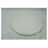 Footed Round Wooden Board 24" diameter