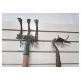 Garden Tiller & Garden Hoe