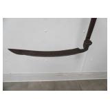 Vintage Scythe (metal handle)